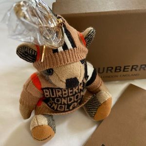Burberry Thomas Bear Keychain Charm